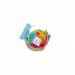 DELI ΣΥΝΔΕΤΗΡΕΣ ΧΡΩΜΑΤΙΣΤΟΙ ΠΛΑΣΤΙΚΟ ΚΟΥΤΙ 29mm. Νο 3 200Τ.